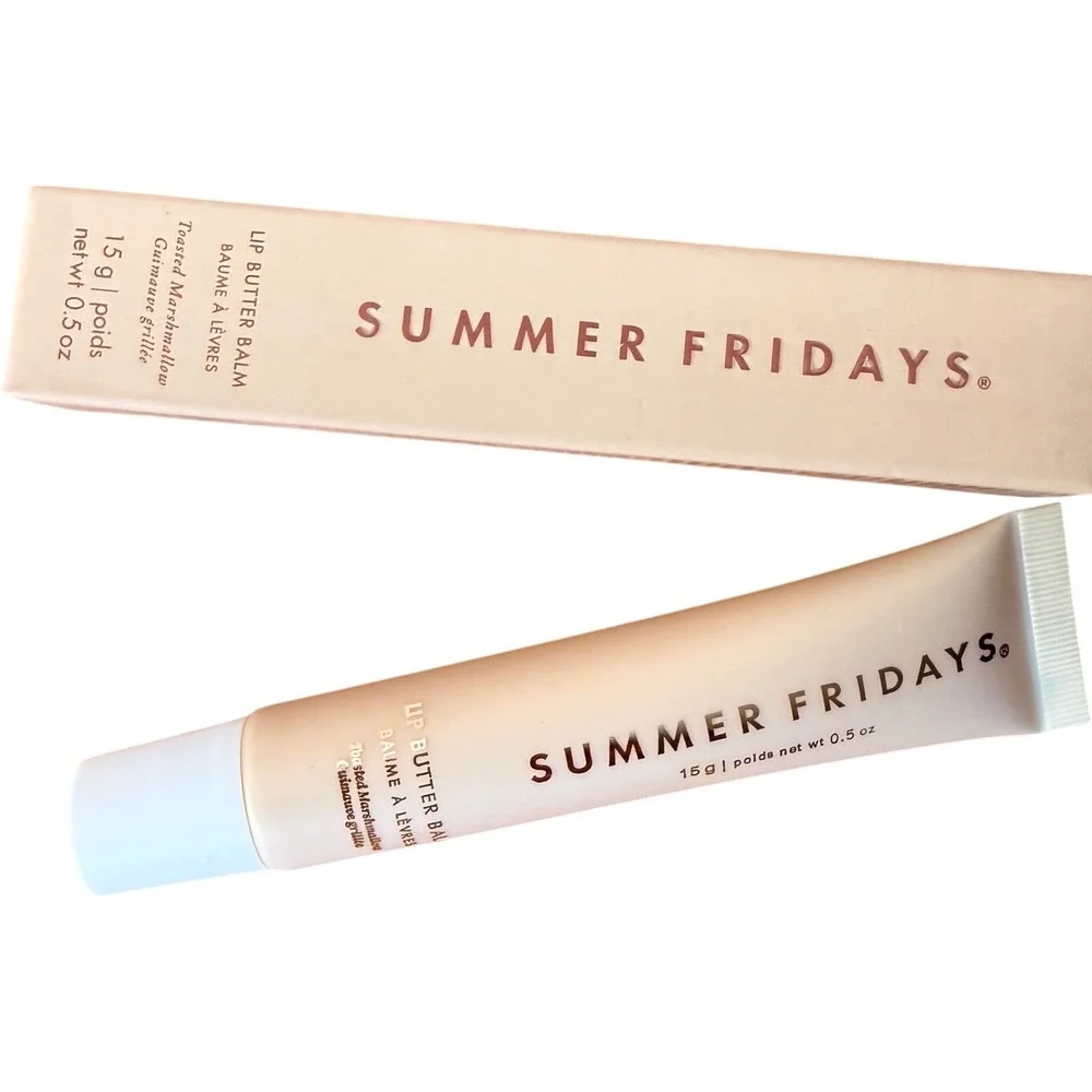 Summer Fridays Lip Butter Balm Toasted Marshmallow 0.5oz  New
